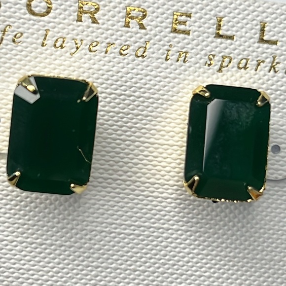 Sorrelli Stud Sale! NWT Sorrelli Emerald studs - Picture 3 of 4